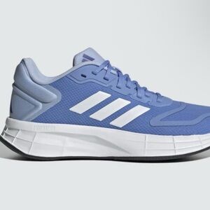 New Adidas Duramo 10 Running Women's Blue and White Sneakers